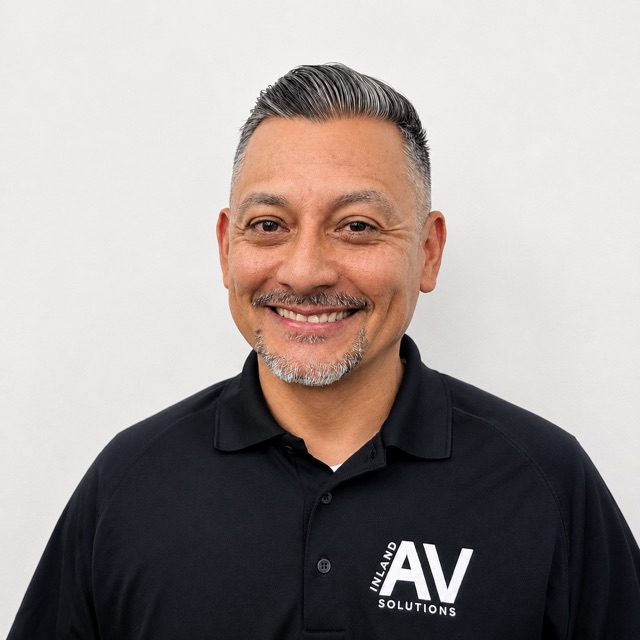 Carlos Ramirez, Lead Technician at Inland AV Solutions
